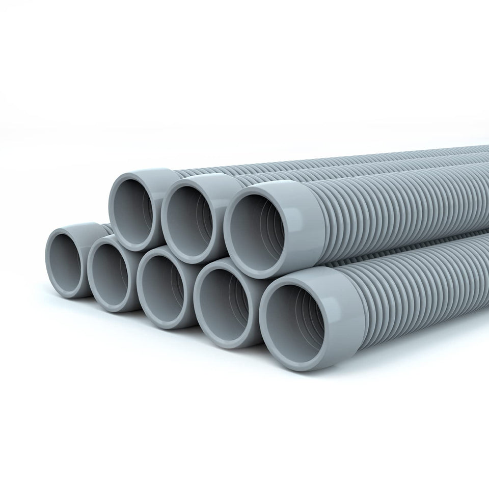 Poolvio professional hose 1-5 inch connection shows universal compatibility with many pool cleaners.