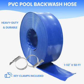 Poolvio stainless-steel thumb screw clamps secure leak-free connections.