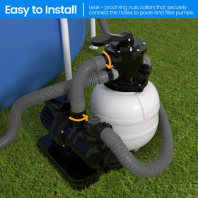POOLWHALE Intex compatibility for above-ground pool maintenance
