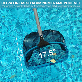 POOLWHALE adjustable pole 2.7 ft to 13 ft for versatile use