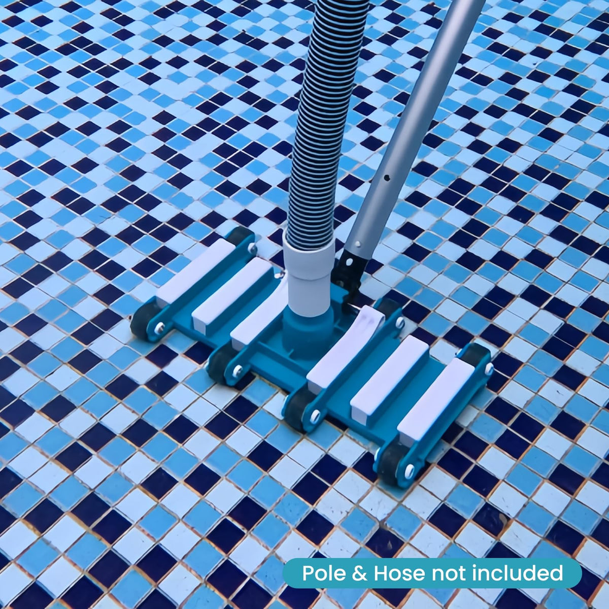 POOLWHALE debris removal in action during cleaning