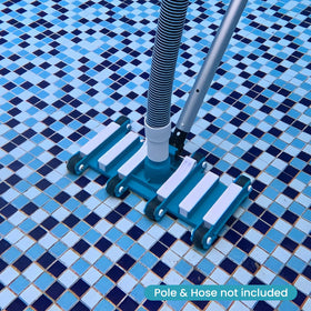 POOLWHALE debris removal in action during cleaning
