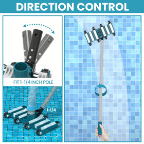 POOLWHALE direction control handle enables precise steering