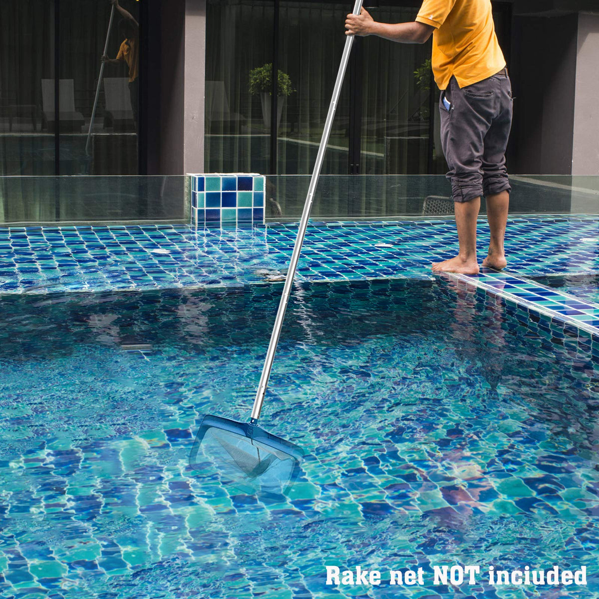 POOLWHALE durable 1.0 mm aluminum construction for long-lasting performance.