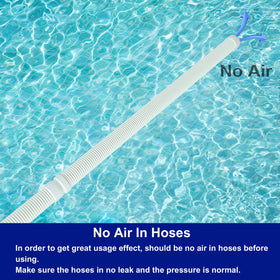 POOLWHALE durable, flexible hose designed for longevity and reliable flow.