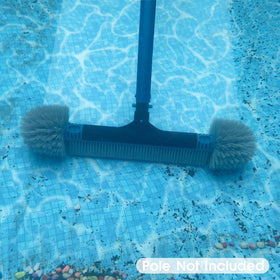 PoolWhale EZ Clip aluminum handle connection allows tool-free setup.