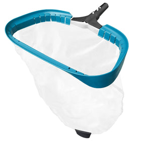 POOLWHALE pool net with 20-inch opening for quick debris collection.