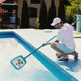 POOLWHALE telescopes from 3.4 ft to 15 ft for flexible reach.