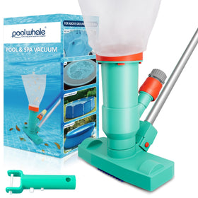 PoolWhale Premium Pool Vacuum Jet Underwater Cleaner cleans pool floors efficiently