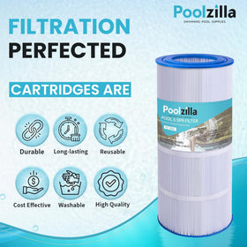 Poolzilla dirt-trap technology captures more debris for cleaner water.
