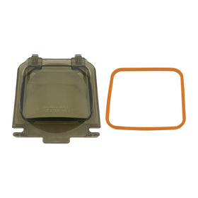 Poolzilla pump cover lid with gasket provides a debris-blocking seal for Hayward pumps.