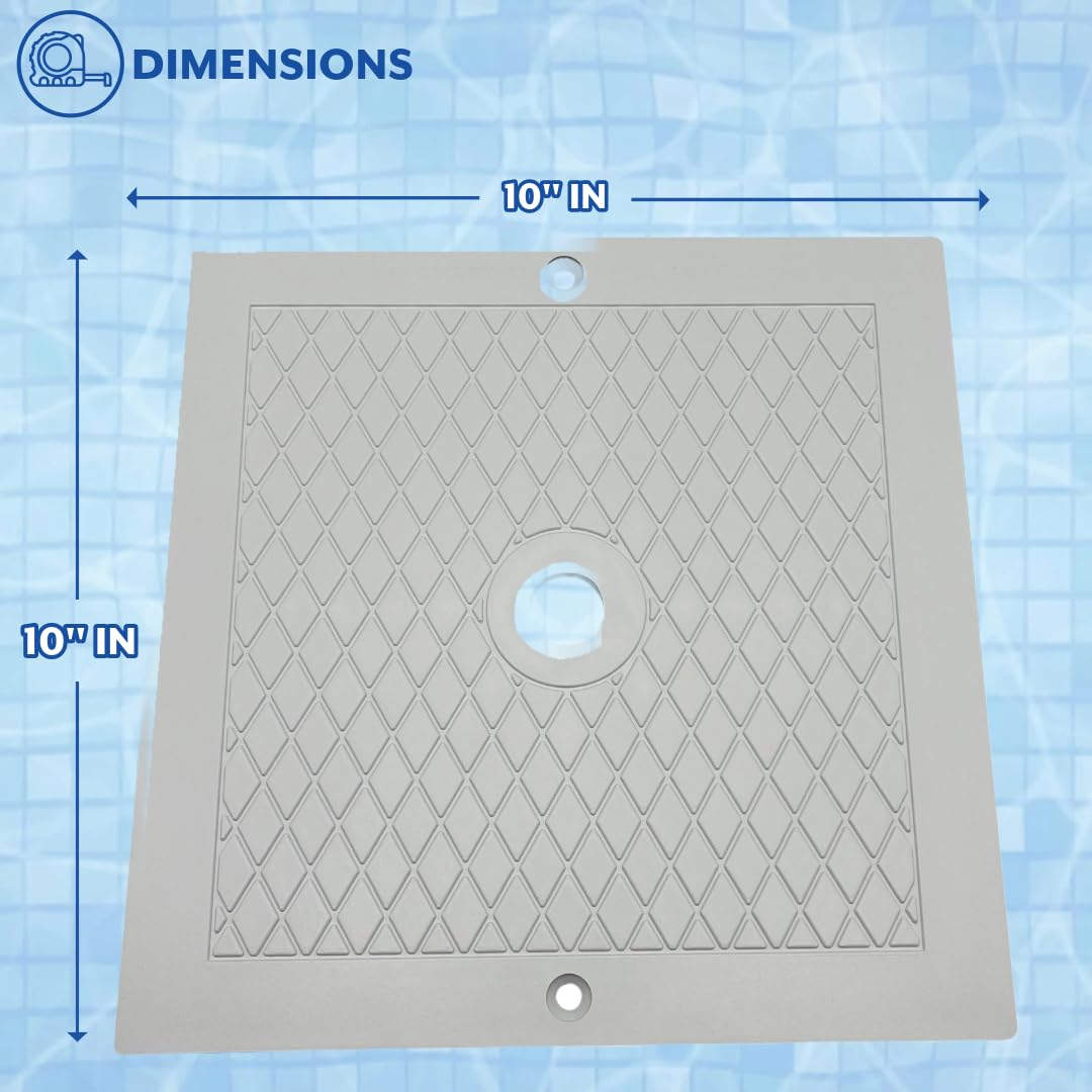 Poolzilla skimmer lid for Hayward SPX1082E compatibility with tool-free installation.
