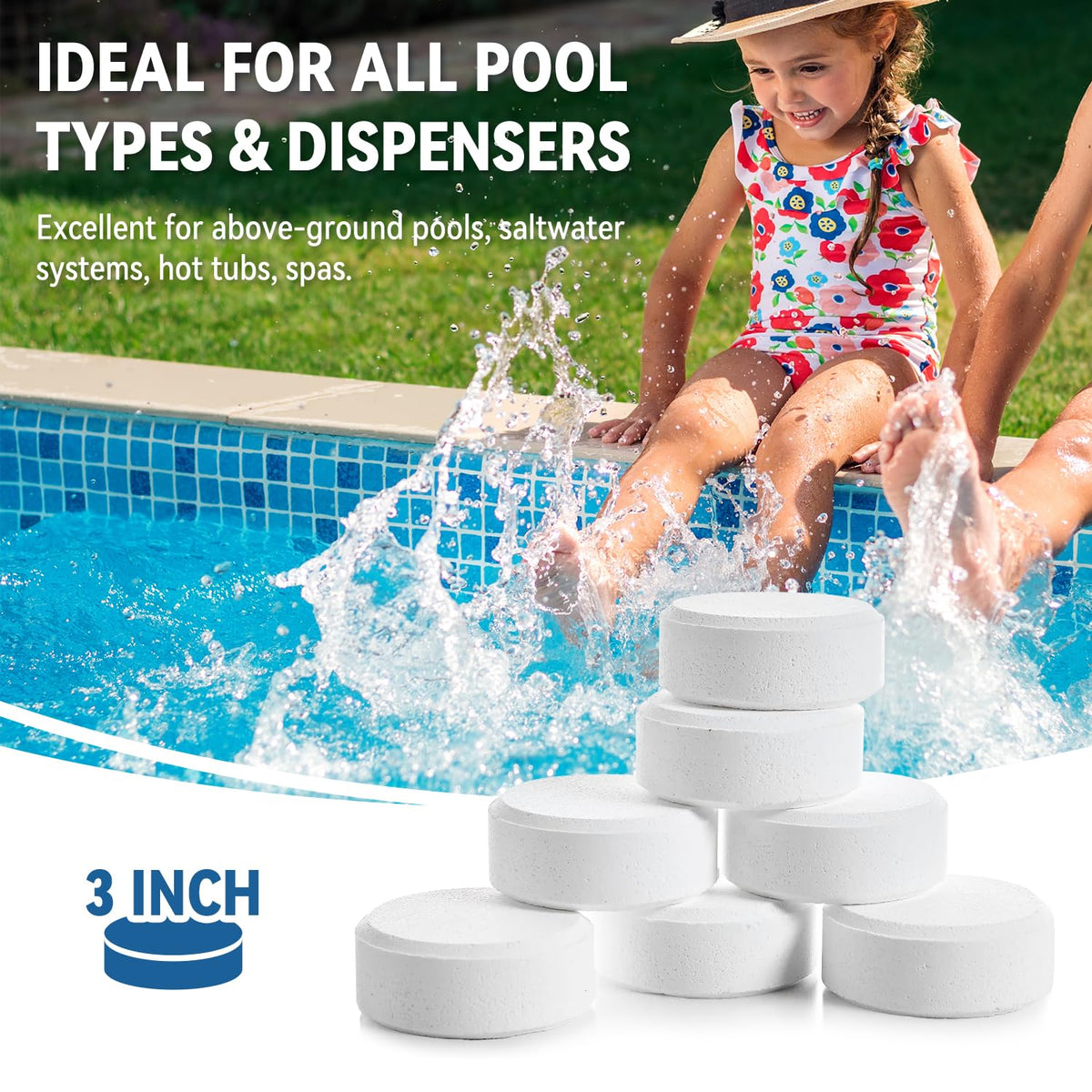 PooolWavify tablet in dispenser simplifies pool maintenance