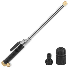 POOPLE high pressure wand with jet nozzle for precise outdoor cleaning.