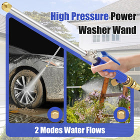 POOPLE hydro-jet nozzle delivers powerful spray for faster outdoor cleaning