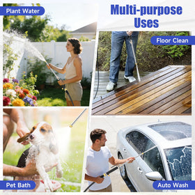 POOPLE multi-use cleaning tool suitable for car washing, patios, and more.