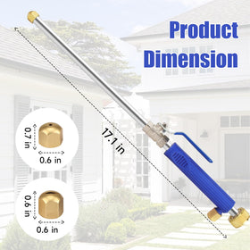 POOPLE universal hose connection enables tool-free setup and secure operation