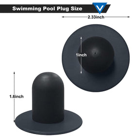 Popbee wall plug installation for above-ground pools during pump maintenance