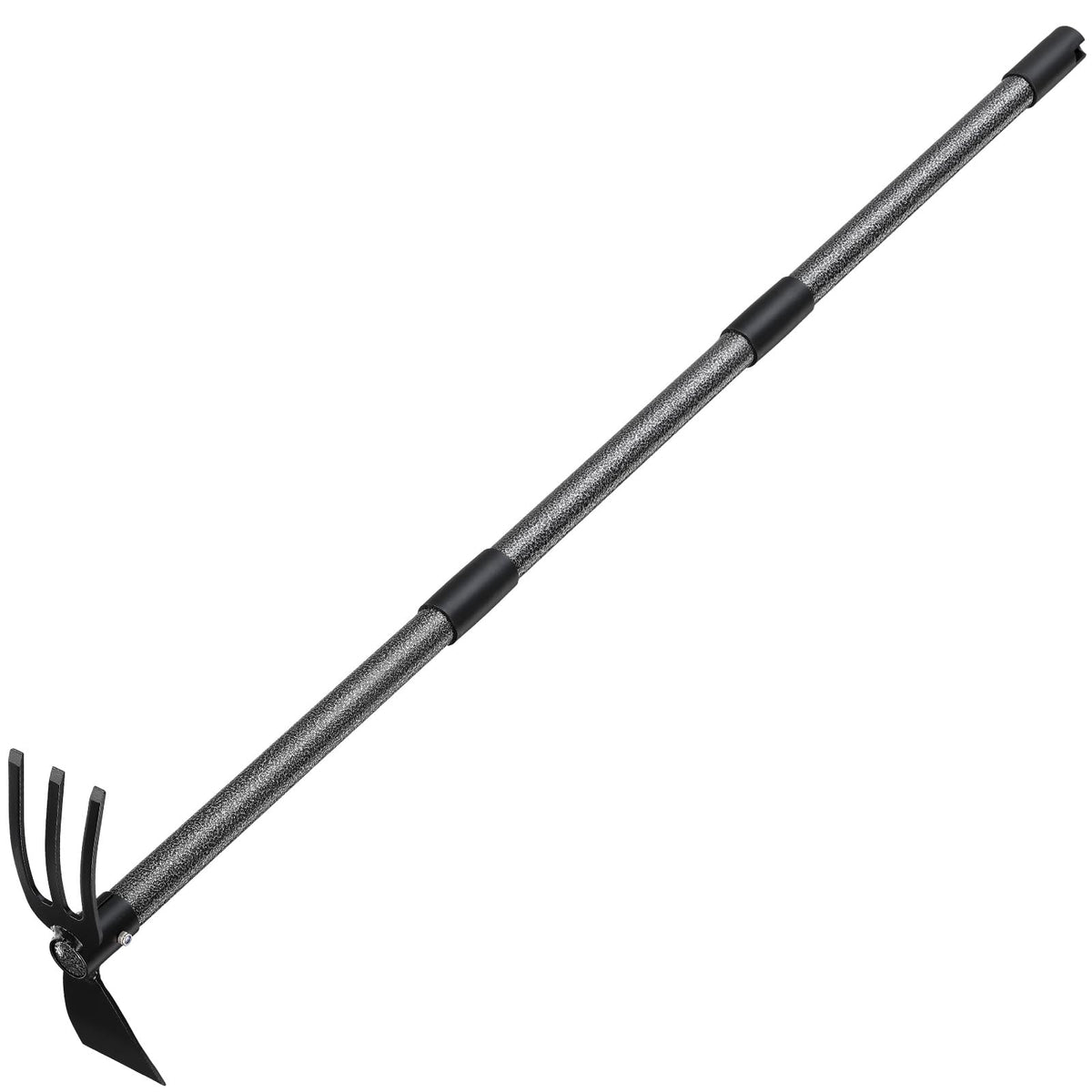 PoPoHoser versatile tool for weeding, soil loosening, and planting.