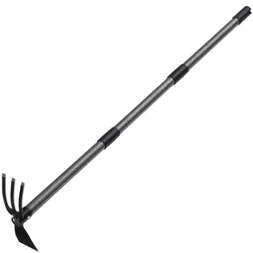 PoPoHoser versatile tool for weeding, soil loosening, and planting.