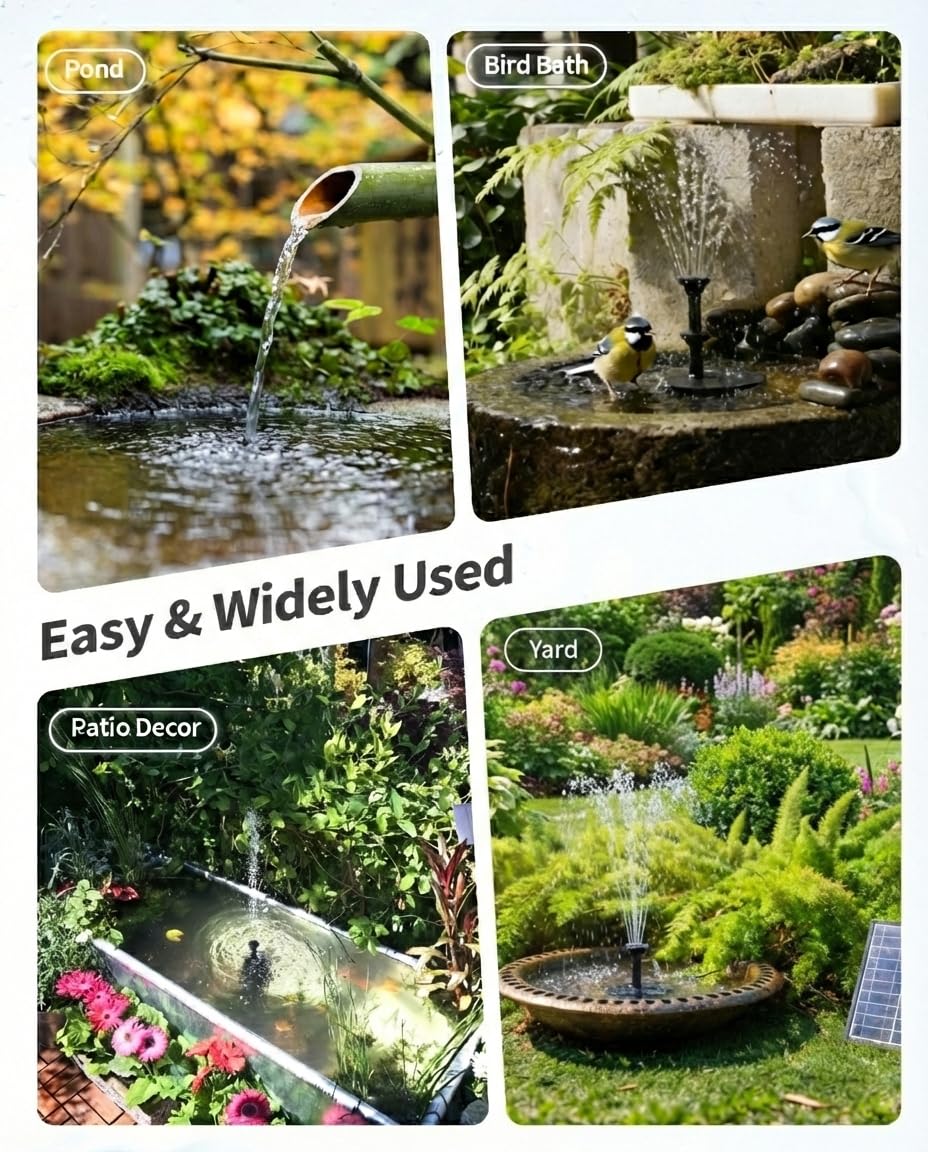 POPOSOAP is ideal for bird baths, small ponds, and fish tanks.