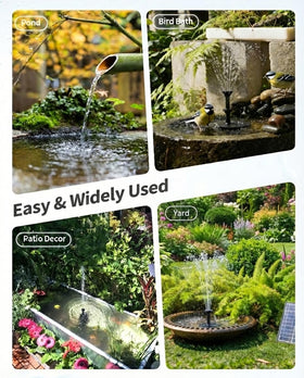 POPOSOAP is ideal for bird baths, small ponds, and fish tanks.
