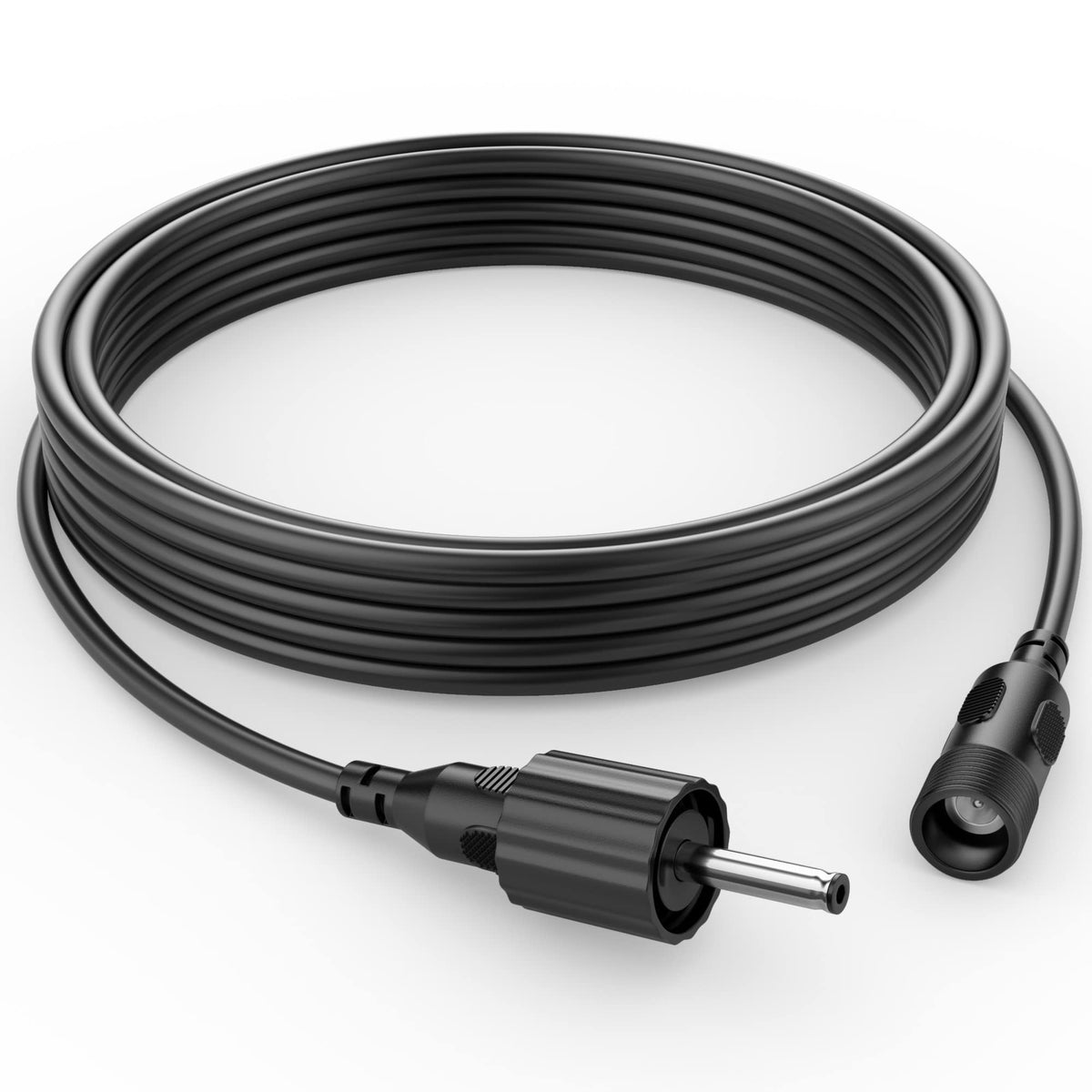 POPOSOAP 10ft extension cord between pump and panel for flexible fountain placement.