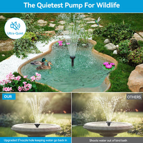 POPOSOAP 5ft tubing enables custom waterfalls and streams.