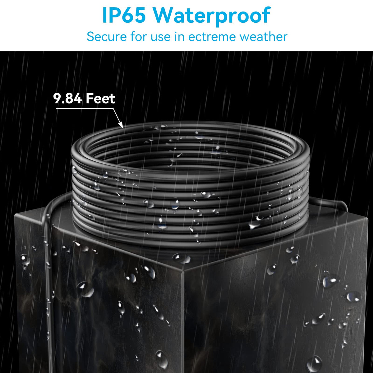 POPOSOAP cascade extension cable enables longer fountain layouts.