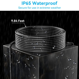 POPOSOAP cascade extension cable enables longer fountain layouts.