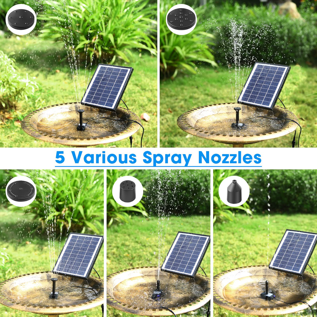 POPOSOAP four-foot tubing enabling flexible fountain layouts in ponds