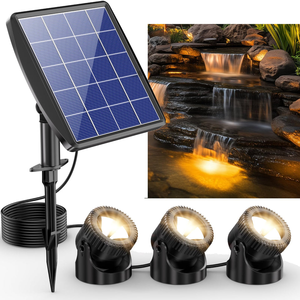Poposoap solar panel close-up showing daytime charging efficiency for outdoor lighting.