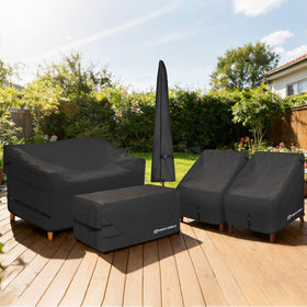Built-in air vents minimize internal condensation and dampness inside the cover.