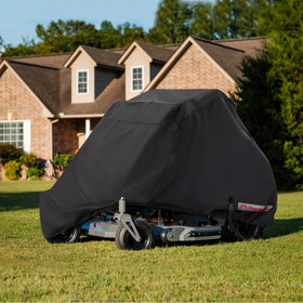 Porch Shield black cover blends with outdoor gear