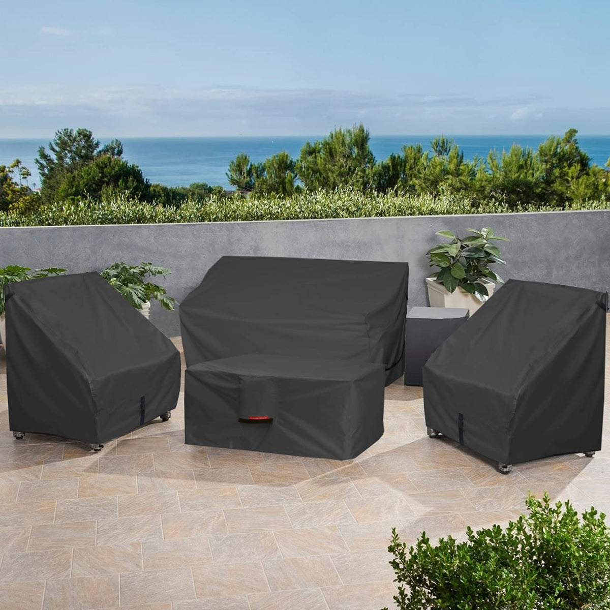 Porch Shield air vents reduce internal moisture and condensation.