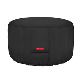 Porch Shield fire pit cover fits 48-inch diameter, waterproof protection for outdoor pits.