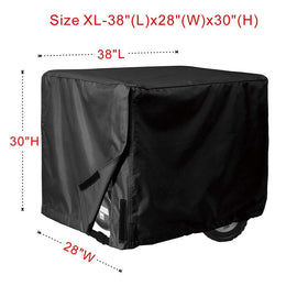 Porch Shield side-fit view shows secure elastic hem for windy conditions