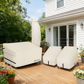 Porch Shield heavy-duty handles enable easy installation and removal