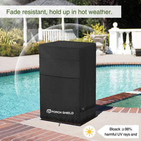 Porch Shield large air vent promotes airflow and reduces ballooning.