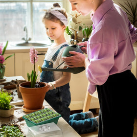POROLIR Seed Starter Tray durable, reusable design supports ongoing seed starting.