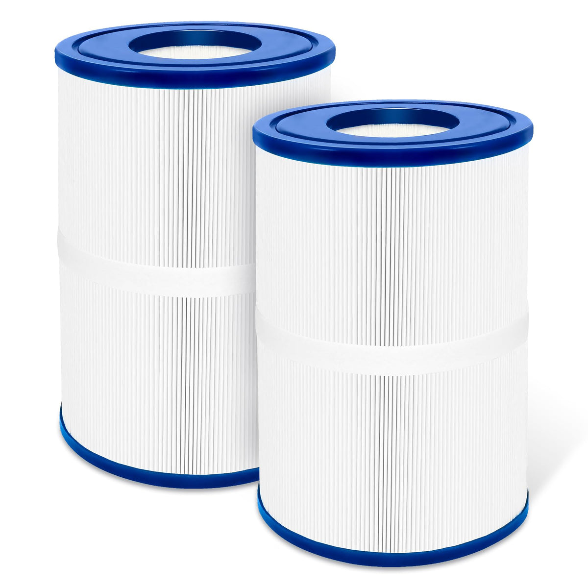 Porscan PDM30 oval spa filter pack for debris removal.