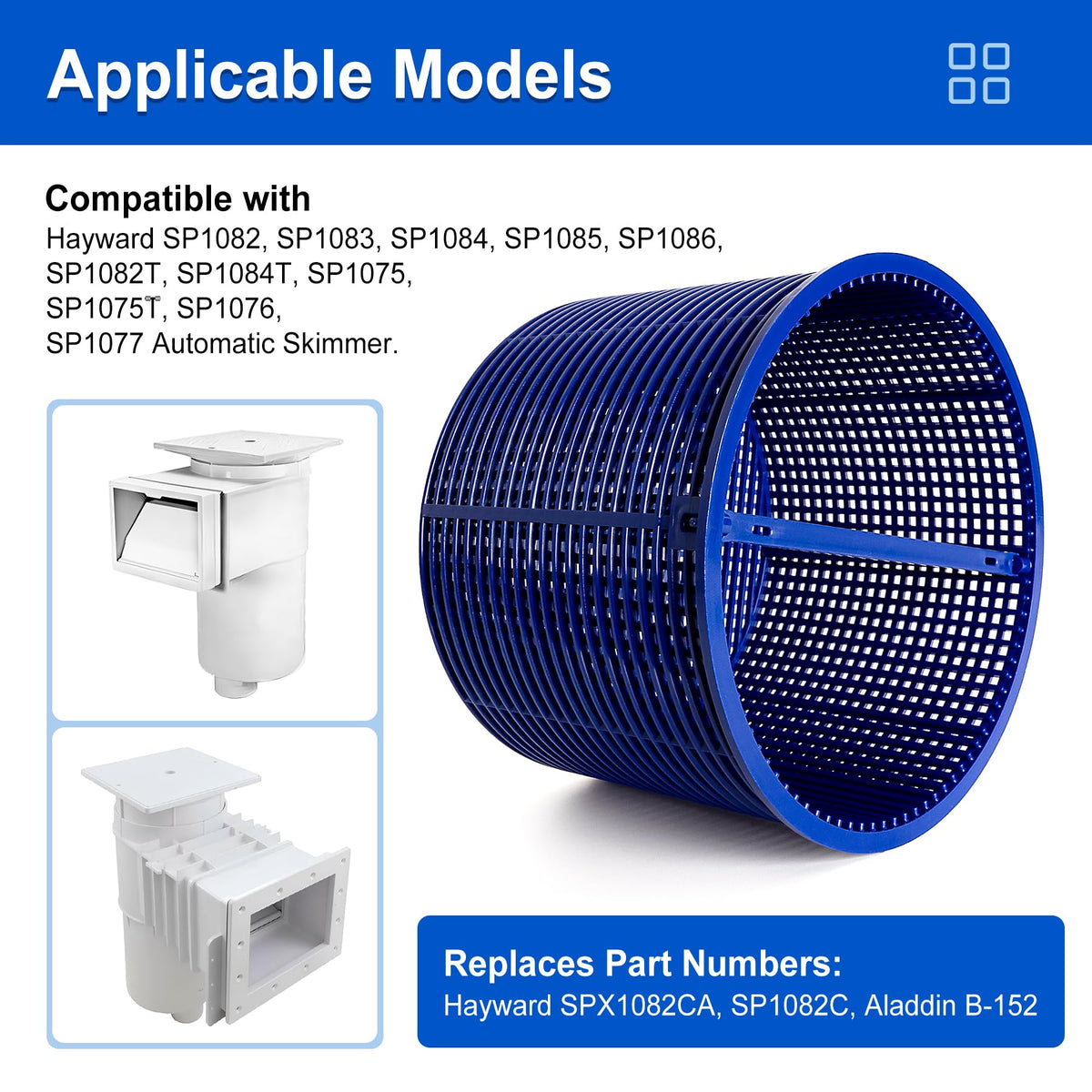 Porscan SPX1082CA basket features a durable plastic construction