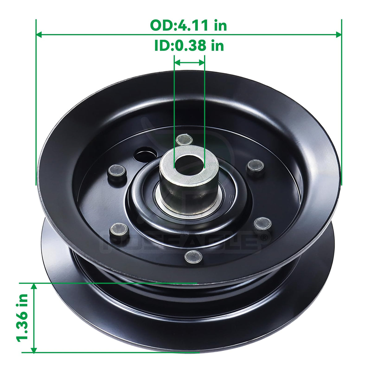 POSEAGLE 132-9420 dimensions illustrating outer diameter and fit