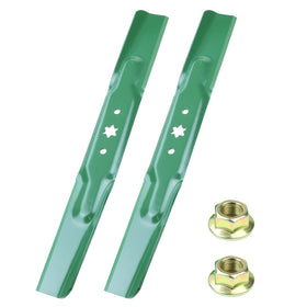 POSEAGLE 2-pack 42-inch high-lift blades ready for quick installation.