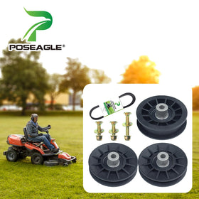POSEAGLE 532194326 V-groove idler pulley close-up