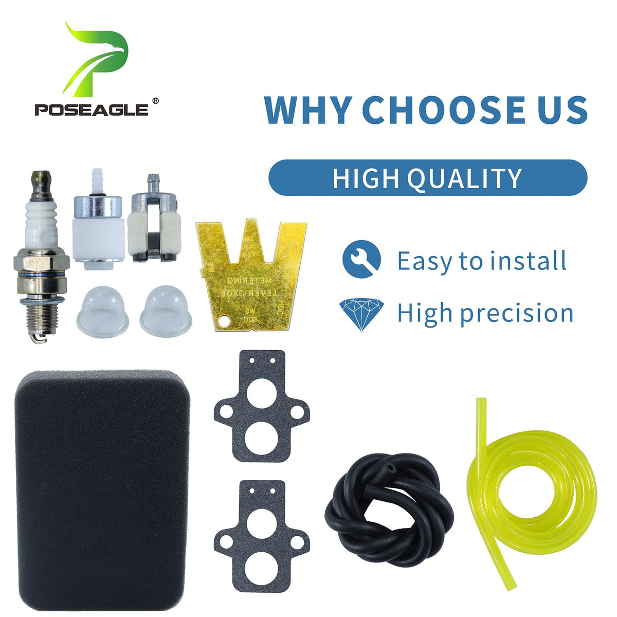 POSEAGLE 502844401 air filter replacement included