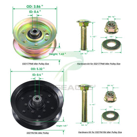 POSEAGLE belt 592855001 for reliable tension on 1/2x101 belts