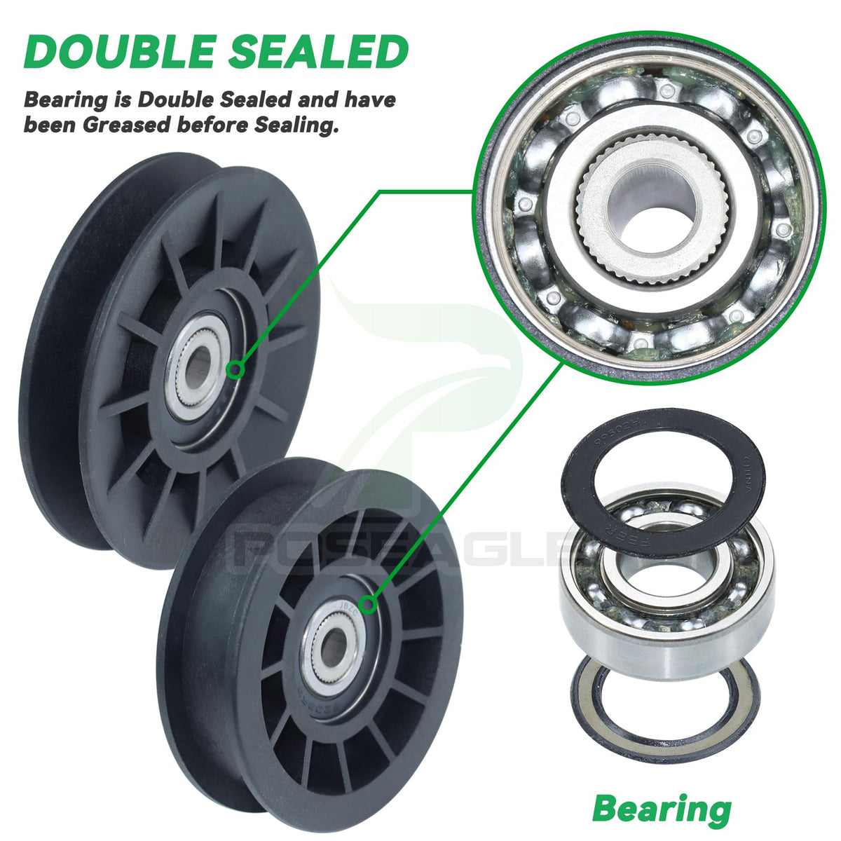 POSEAGLE corrosion-resistant hardware maintains long-term mower performance