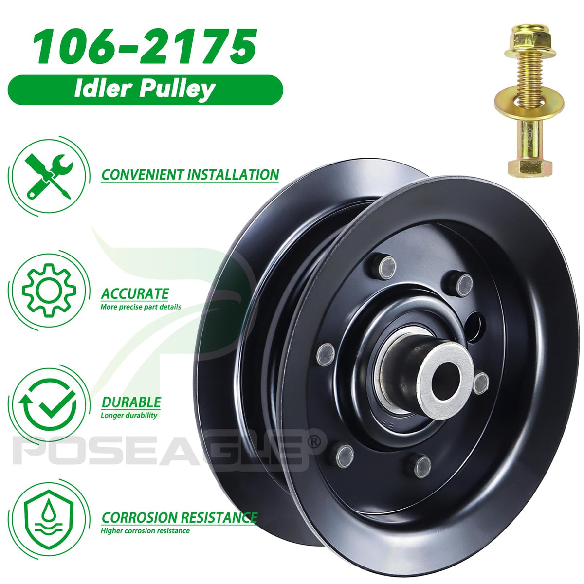 POSEAGLE compatible with Exmark Quest models for straightforward replacement.