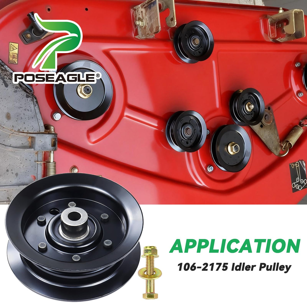 POSEAGLE fits Toro TimeCutter riding mowers for easy upgrades.